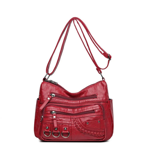 Vintage Pu Leather Luxury Purses and Handbags 2023 High Quality
