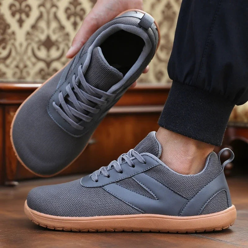 Men’s Sneakers Wide Toe Barefoot Shoes Breathable Stylish Minimalist