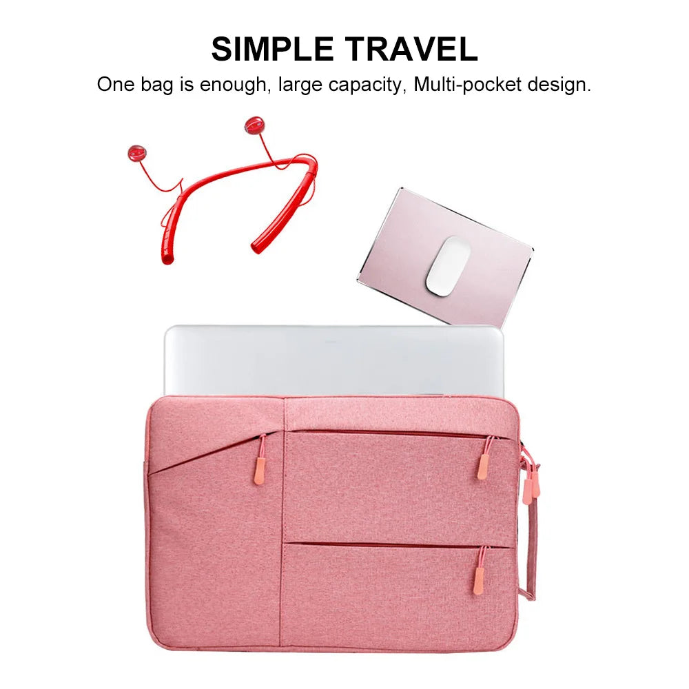 Laptop Bag Sleeve For Macbook Air M1 Mac Book Pro M2 M3 Lenovo iPad 13