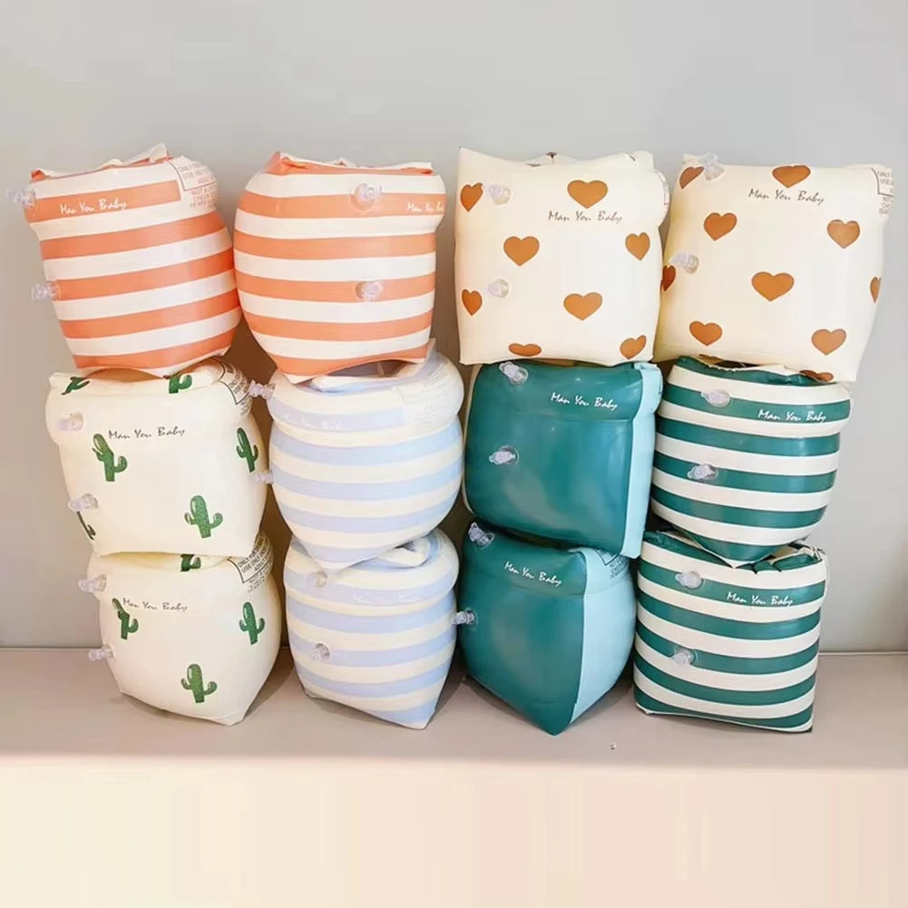 Arm Swimming Rings for Kids Adult Inflatable Floating Arm Sleeves