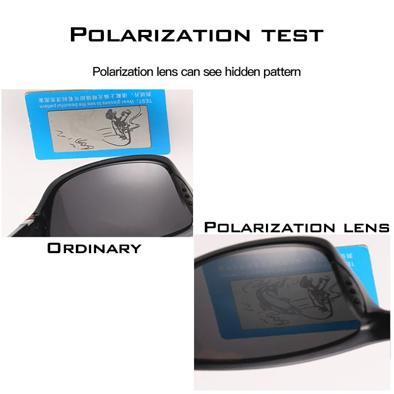 New Polarized Sunglasses For Men Driving And Cycling Night Vision