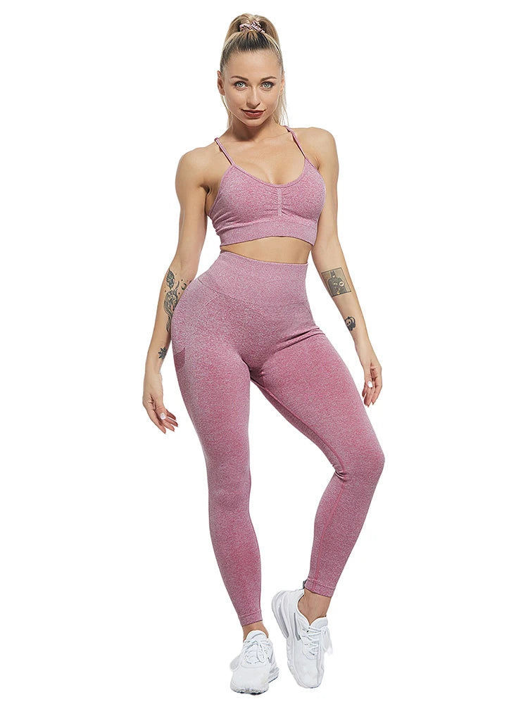 High Waist Fitness Leggings Women  Bubble Butt Legging Push Up