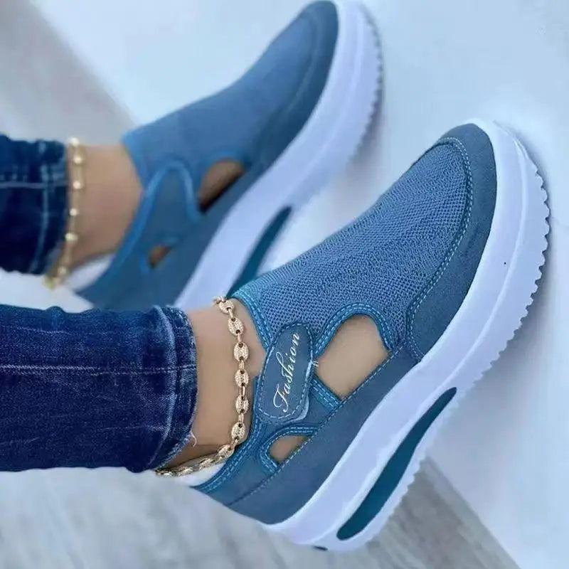 Women's red sports shoes, canvas tennis shoes, women's casual sports
