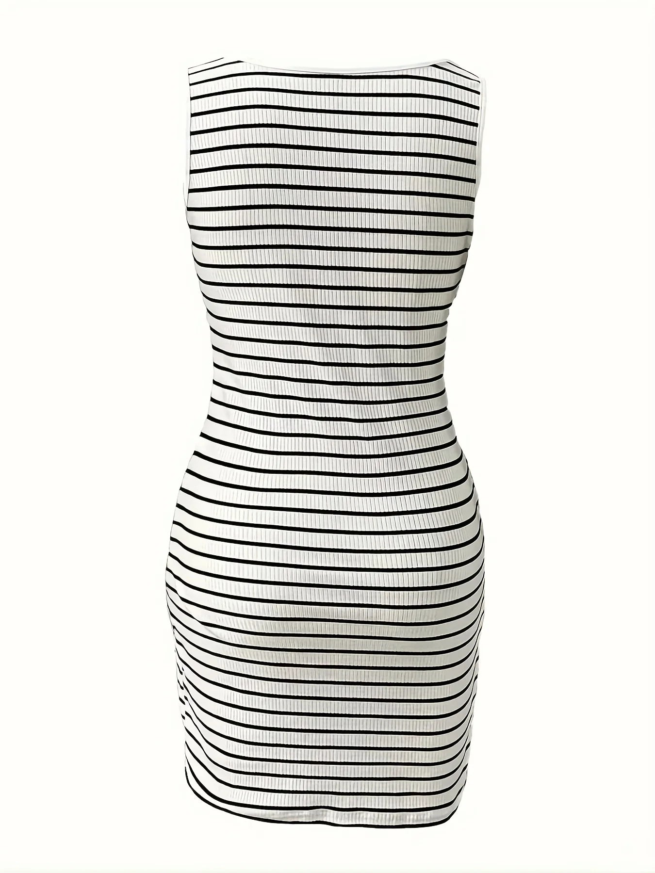Fashion women's zipper waist knitted hip dress women's short sleeved