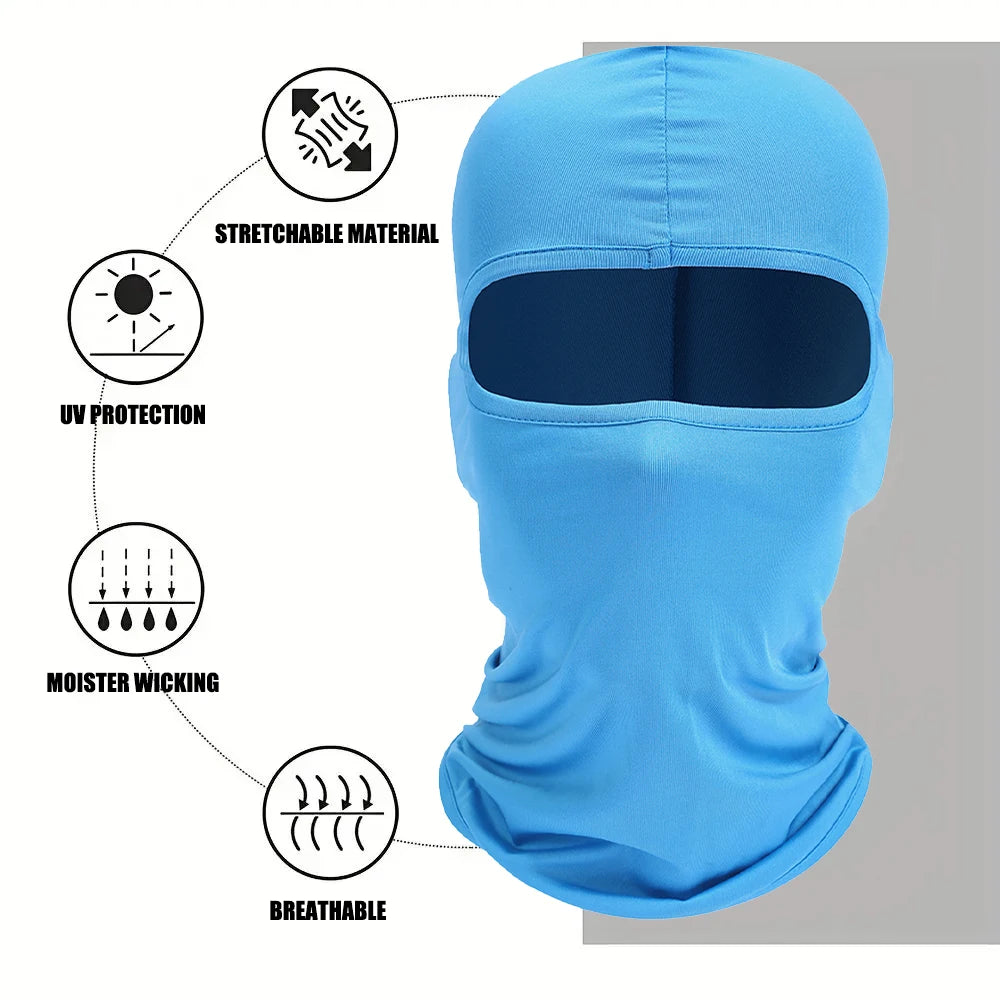 Bicycle Full Face Mask Breathable Balaclava Mask Windproof Dustproof