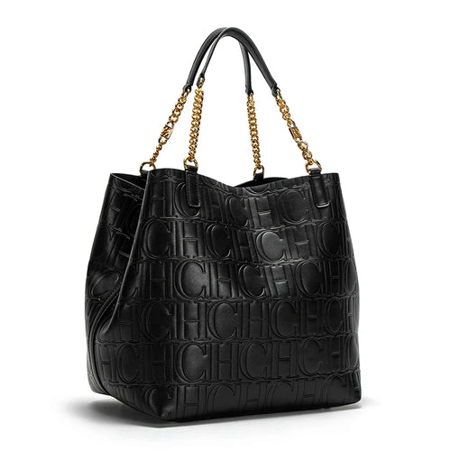 Fashionable Retro Women's New Solid Color Shoulder Bag Casual Large