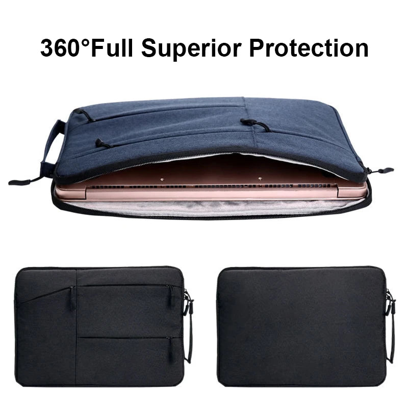 Multi-use Laptop Sleeve Bag With Handle for 11" 12" 13" 14" 15" 15.6"
