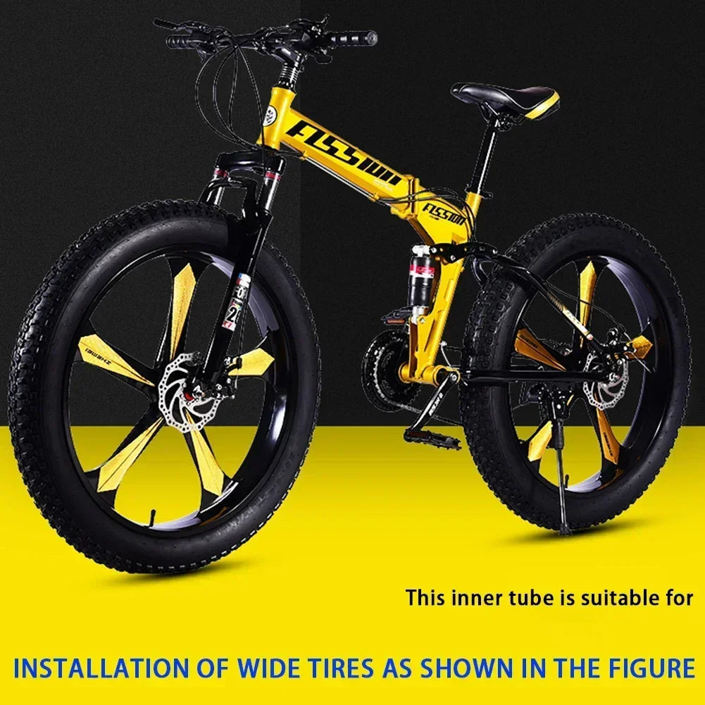 1PC Fat Bicycle Tube 20x4.0 Bike Inner Tube For Snowmobiles Bicycles