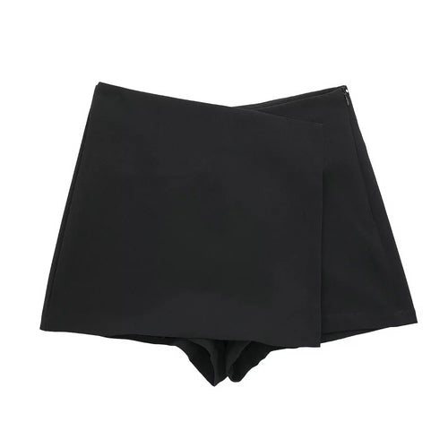 MUJER Woman Shorts Skirts Asymmetric High waist Shorts Skirts for