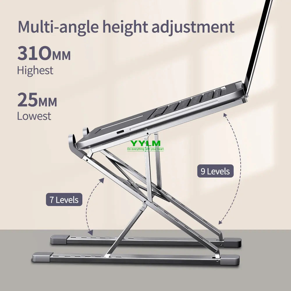 YYLM N8 Laptop Stand Aluminum for Macbook Adjustable Portable More