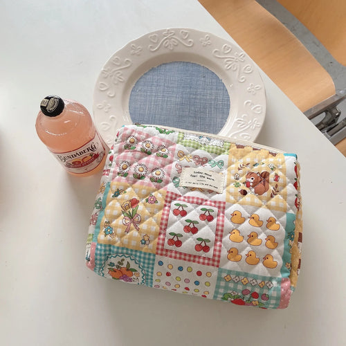 Large Capacity Women's Cosmetic Bags Cases Casual Ladies Small Storage