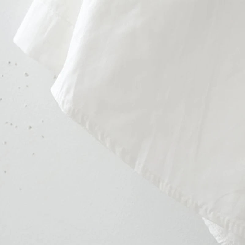 GIDYQ Women White Jk Shirts Long Sleeve Fall Student Shirts Casual