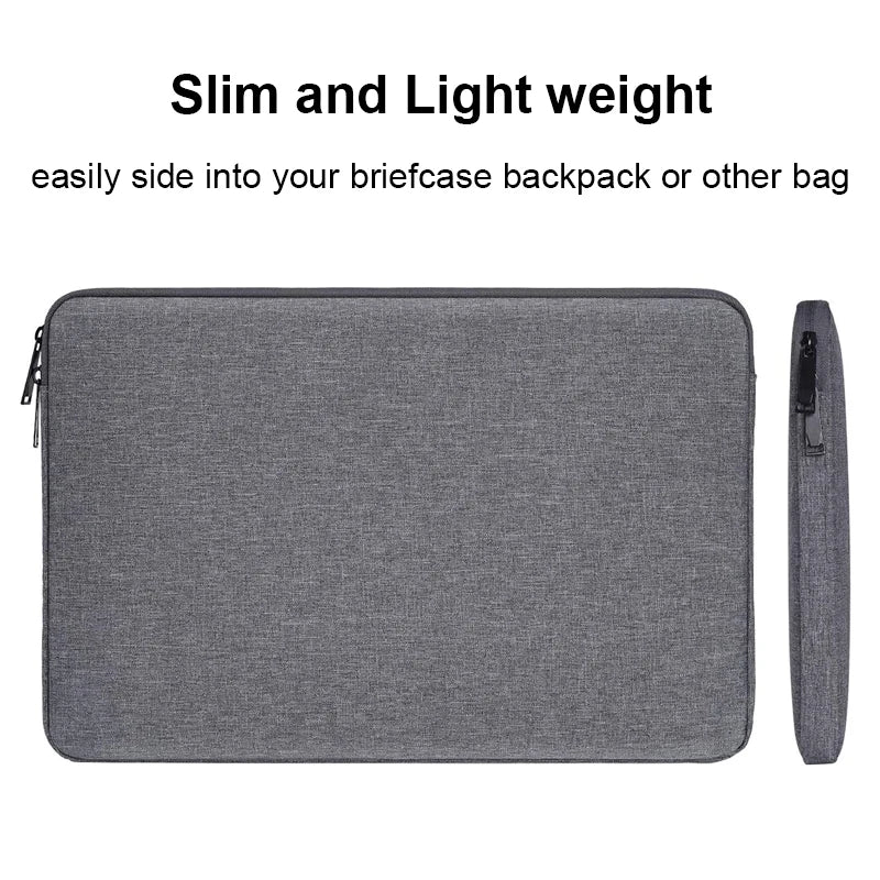 Waterproof Laptop Bag Sleeve Tablet Cover 11 12 13 14 15 15.6 Inch For