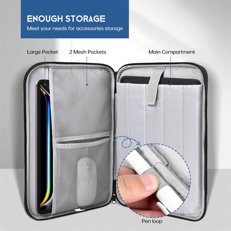 Waterproof Shockproof Handle Bag Laptop Sleeve Case for Macbook Air 11