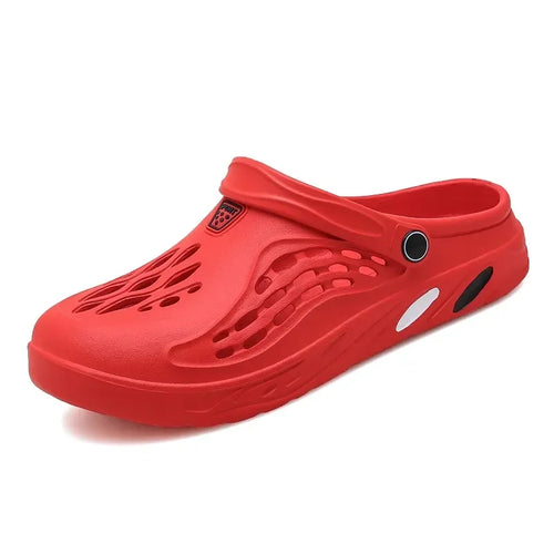 Summer Men Sandals Light EVA Mens Casual Shoes Hole Shoes Clogs Lovers
