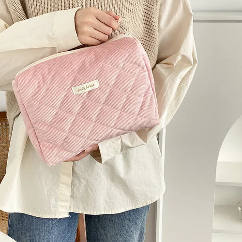 Large Capacity Women's Cosmetic Bags Cases Casual Ladies Small Storage