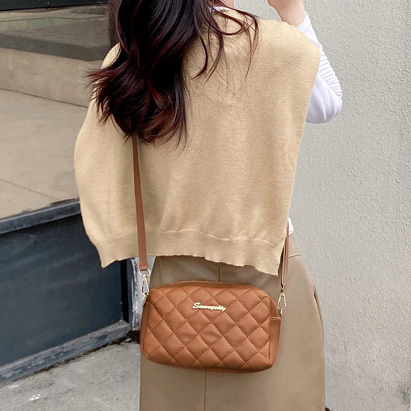 2023 Tassel Small Messenger Bag For Women Trend Lingge Embroidery