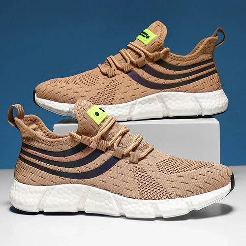 Men’s Sneakers Comfortable Breathable Platform Shoes Summer Man