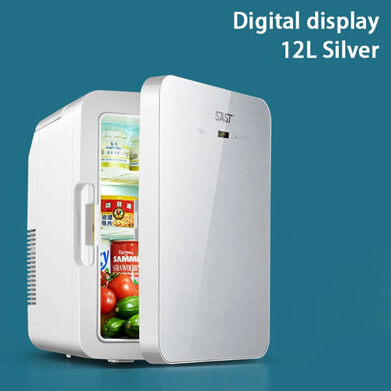 12L Portable Mini Refrigerator Student Dormitory Heating And Cooling