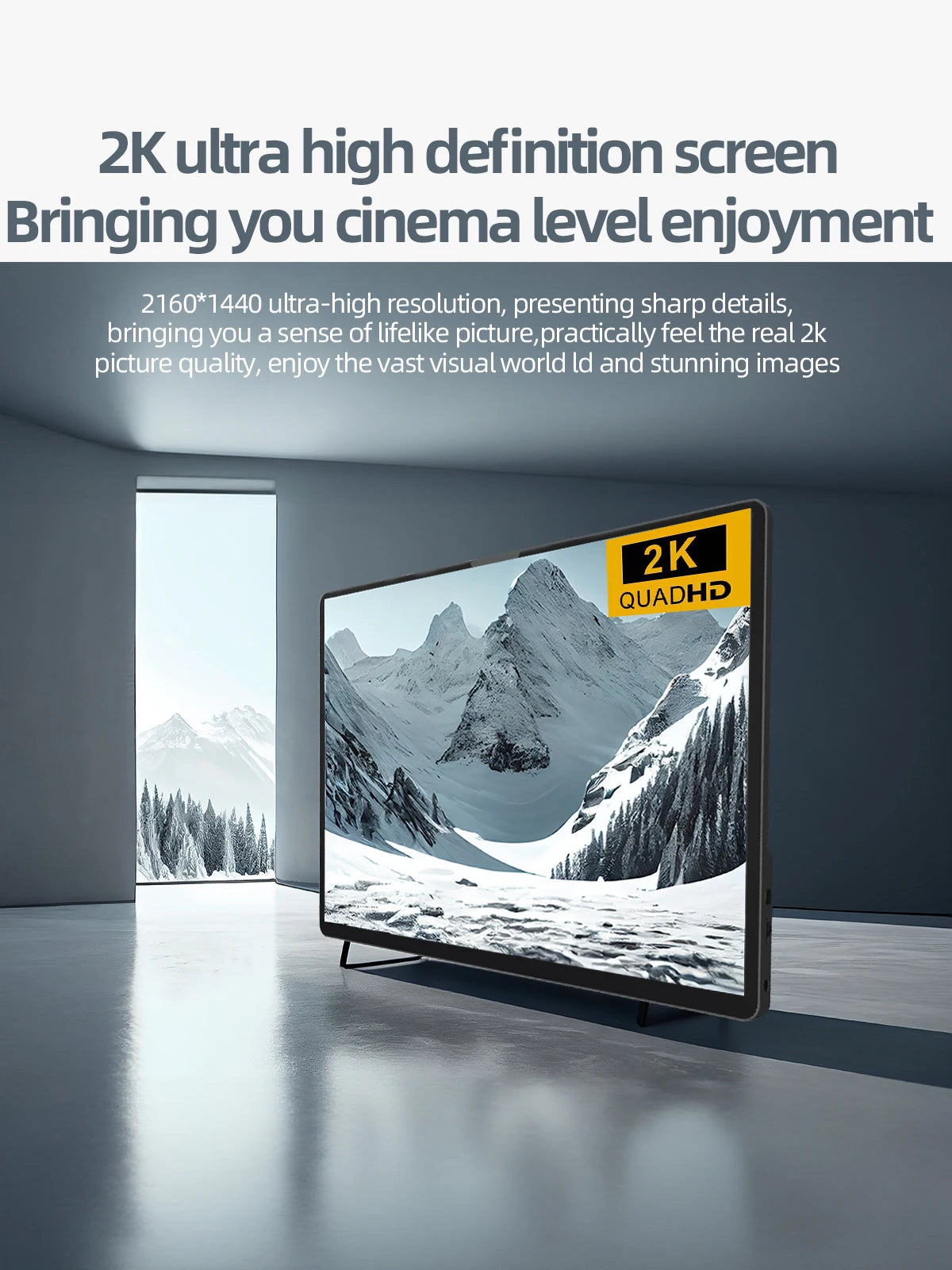 ZSUS 2160*1440  14-inch 2K Portable Monitor 60HZ For Laptop XBox PS4 /