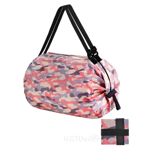 Women Shopper Bag Japanese Large Folding Tote Bag Travel Organizer Eco