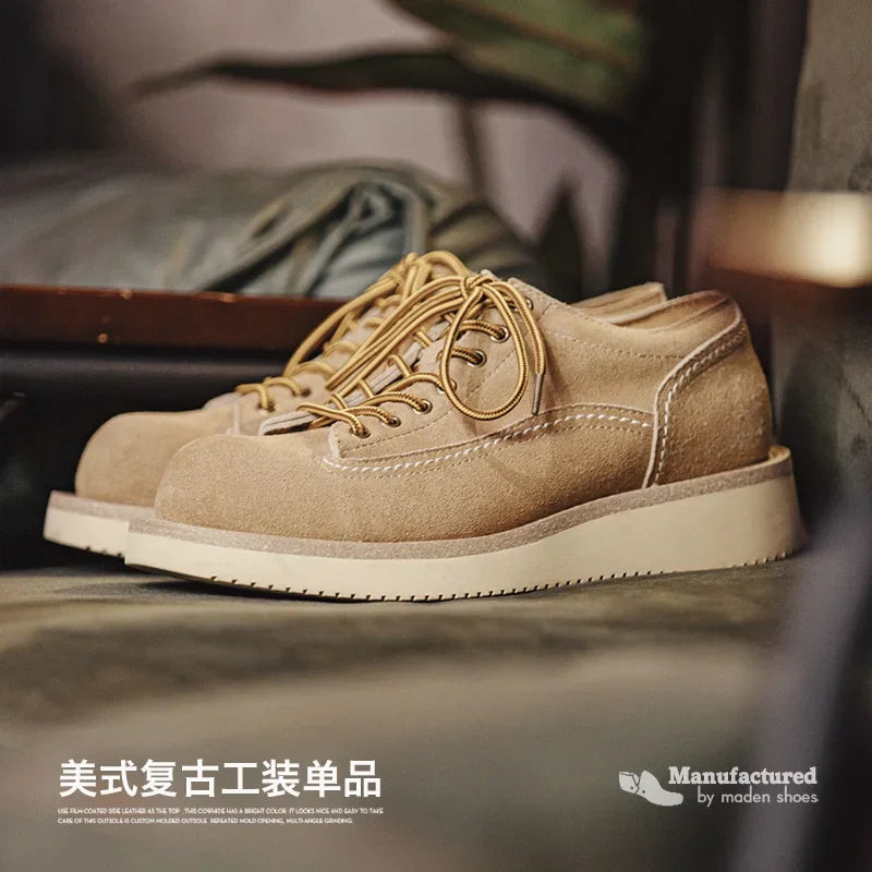 Maden Autumn Winter Shoes Men’s Work Ankle Boot Casual Shoes Outdoor