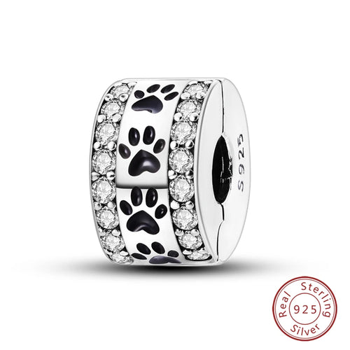 925 Sterling Silver Chameleon Luminous Firefly Butterfly Charms Beads