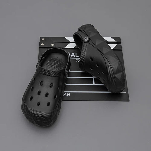 Men's shoes, sandals, perforated shoes, summer new slippers,