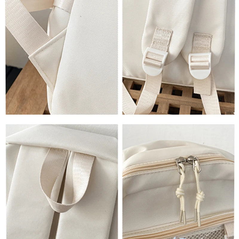 Japanese Style Transparent Ita Bag for Girls Comic Cons Large Capacity