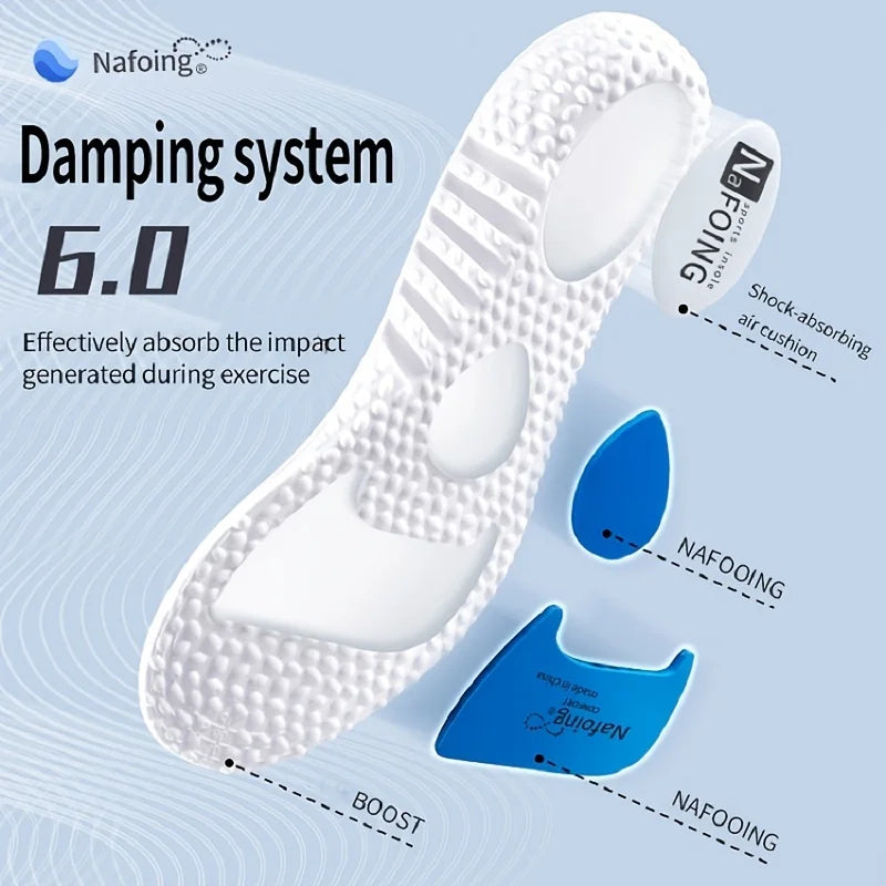1 Pair EVA Insoles for Shoes Sole Shock Absorption Deodorant
