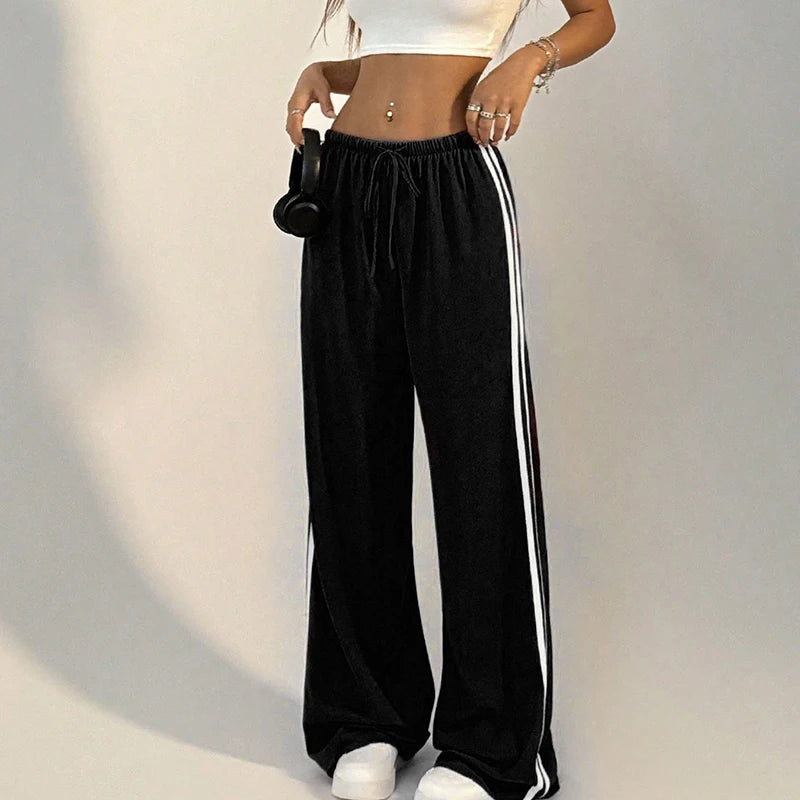 New Versatile Women's Pants Summer Streetwear Basic Straight Loose