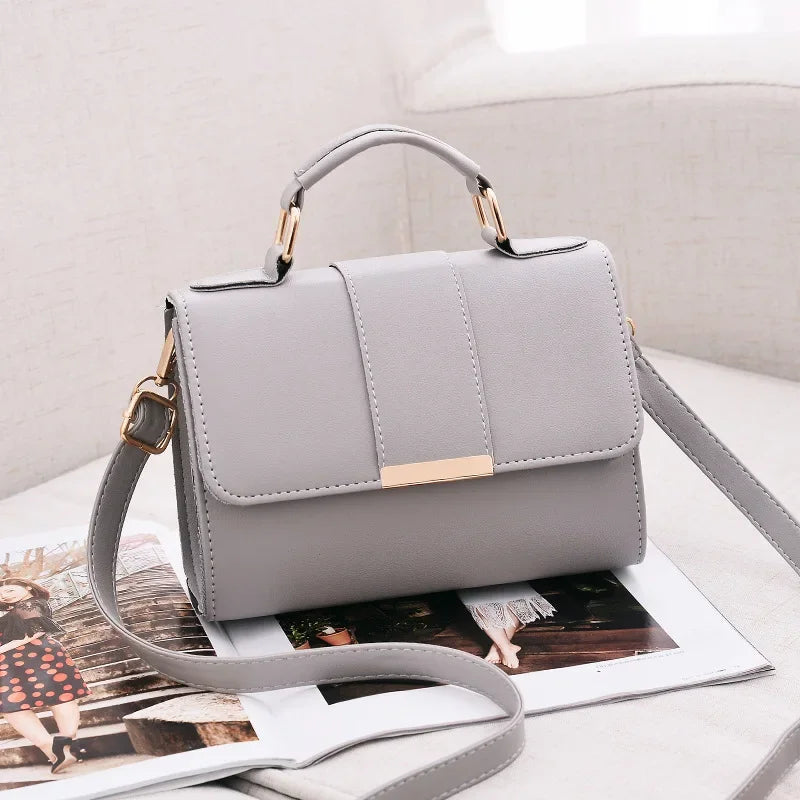 Hot Sale Flap Sling Shoulder Bags for Women Solid Color Crossbody