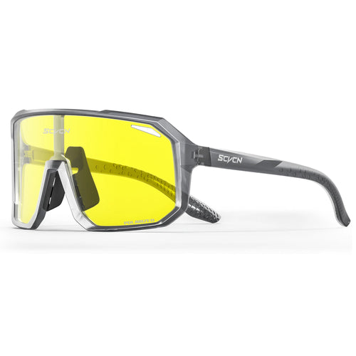 SCVCN New Yellow Polarized Cycling Sunglasses Men Bike MTB Driving