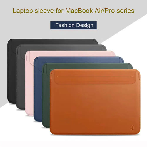 WiWU Laptop Sleeve Case for MacBook Air 13 M2 A2681 Ultra-thin Leather