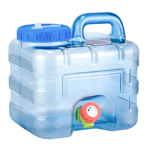 7.5/10/15L Drinking Water Container with Spigot Leakproof Camping