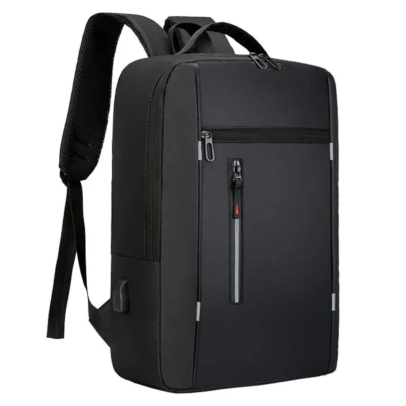 Men's Waterproof Oxford Laptop Backpack 15.6 Inch with USB Charging