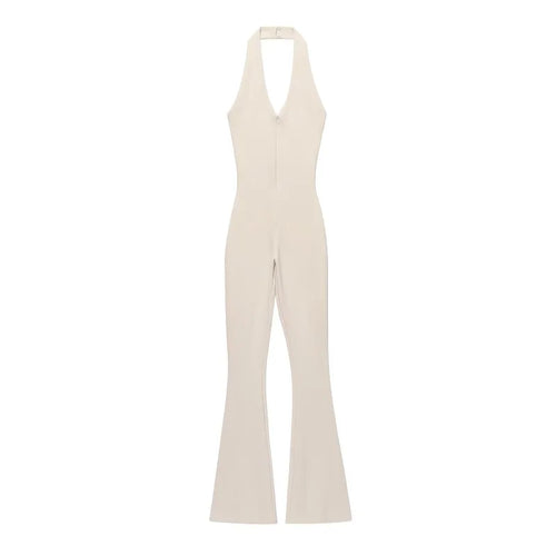 MUJER 2025 Long Jumpsuit Woman Flared Fitness Jumpsuits for Women