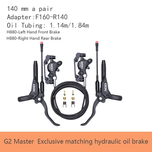 XOD XD-H800 / XD-H880 Hydraulic Disc Brakes for Electric Scooters &