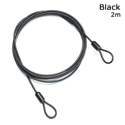 0.5/1/2Meters Bicycle Accessories Bicycle Lock Wire Cycling Strong