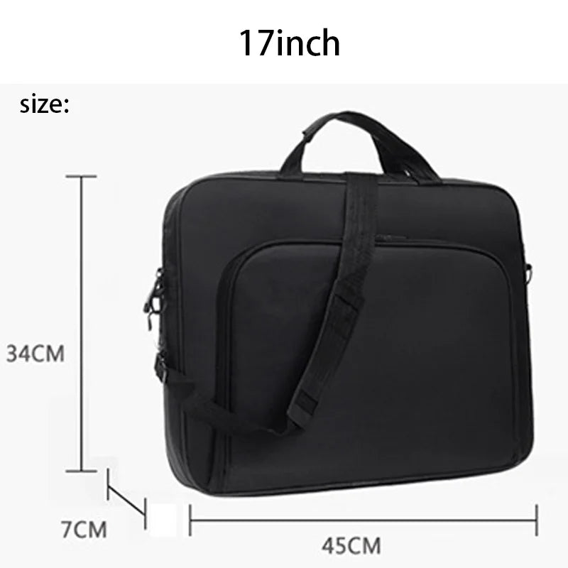 15.6/17inch Business Office Laptop Bag Large Capacity Handheld