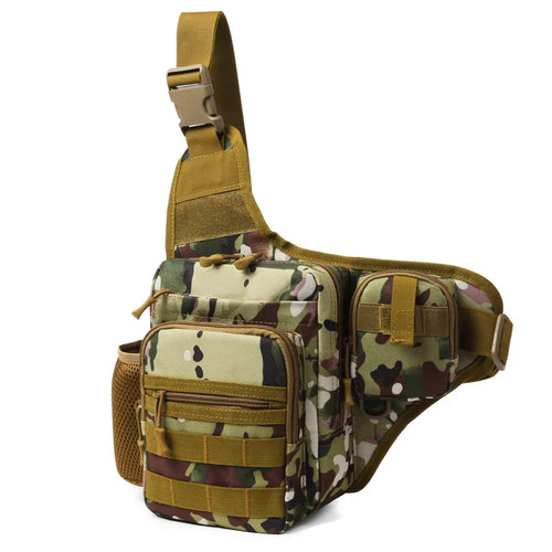 Waterproof Fishing Shoulder Bag Outdoor Sports Cycling Crossbody Chest
