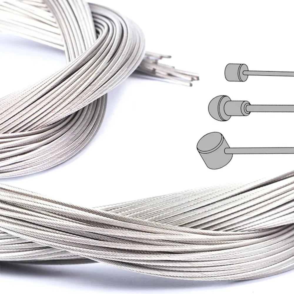 5PCS Bicycle Brakes Line Road Mountain Bike Brake Cable Universal