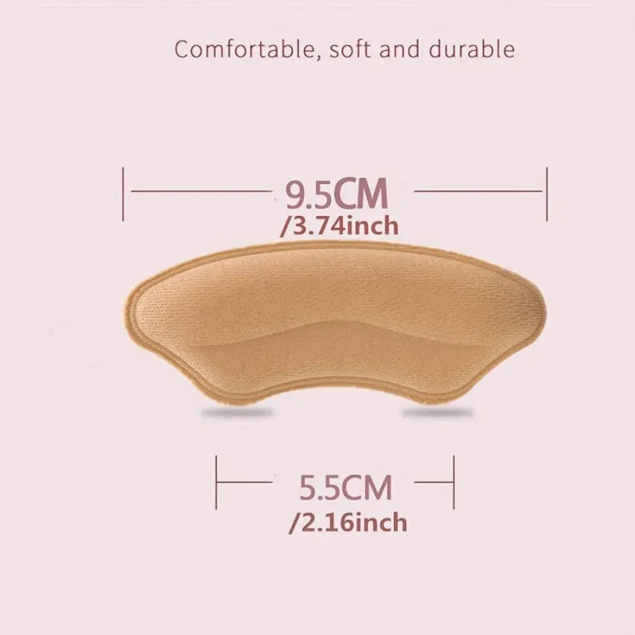 8-Pack Heel Pads for Too Big Shoes Self-Adhesive Heel Protectors Heel