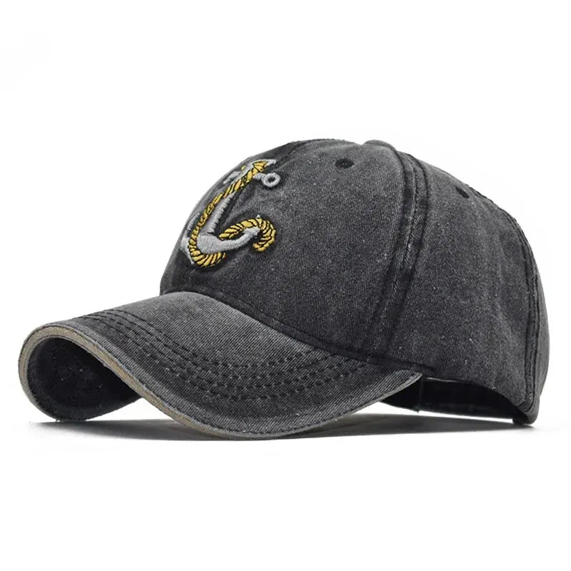 Hat Men's Spring/Summer Trend Embroidered Cowboy Baseball Hat Duck
