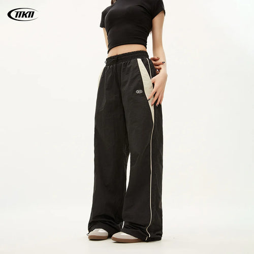 Women Casual Joggers Pants Fashion Streetwear Oversized Sports Wide