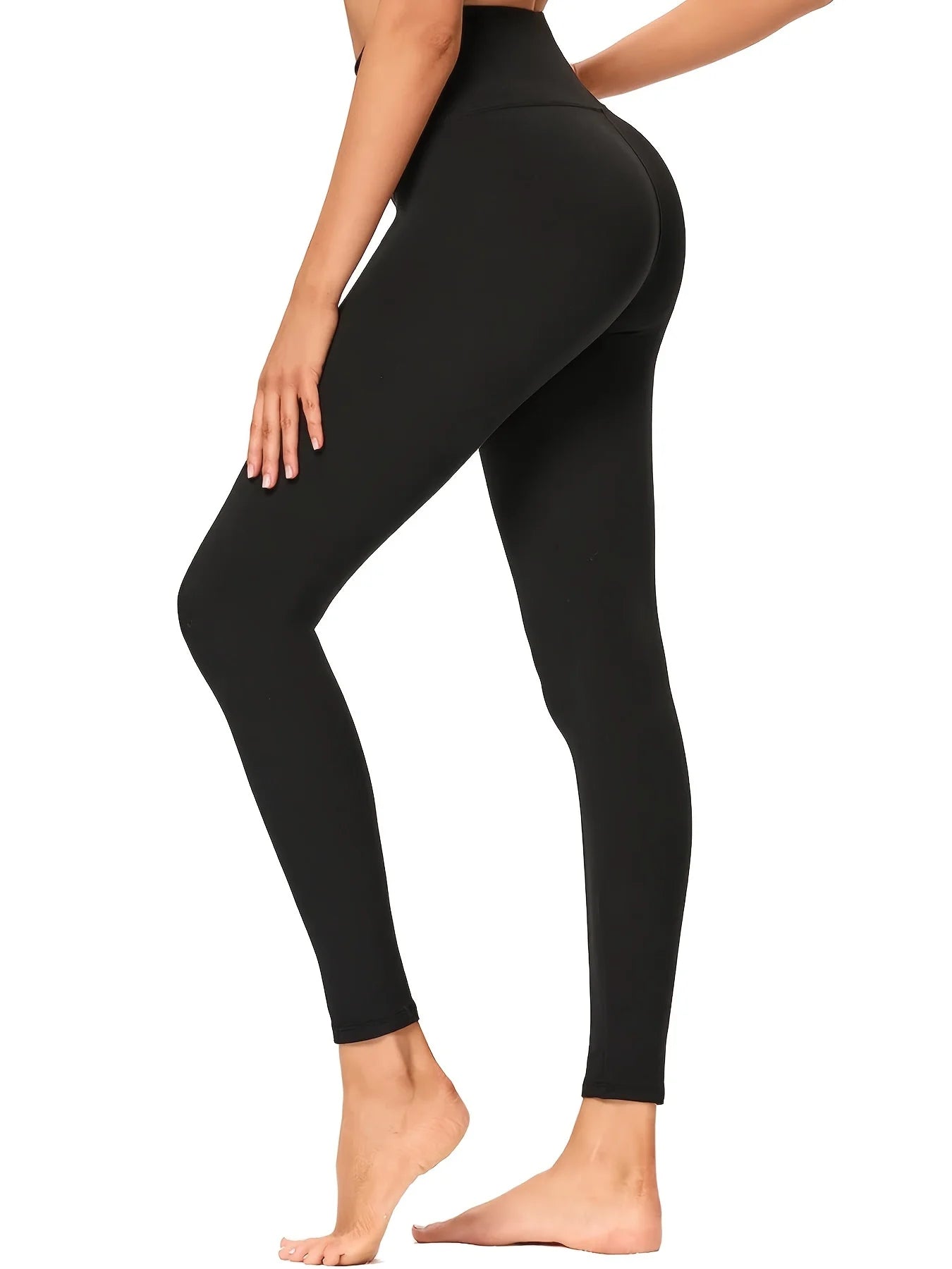 Super Soft Leggings For Women, High Waisted Tummy Control No See