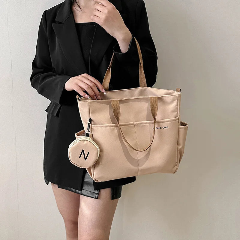 Waterproofed Women's Handbag Shoulder Crossbody Bags Oxford Tote Bag
