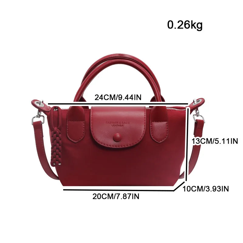 Fashion Lightweight Simple Ladies Shoulder Bag, Large Capacity Durable