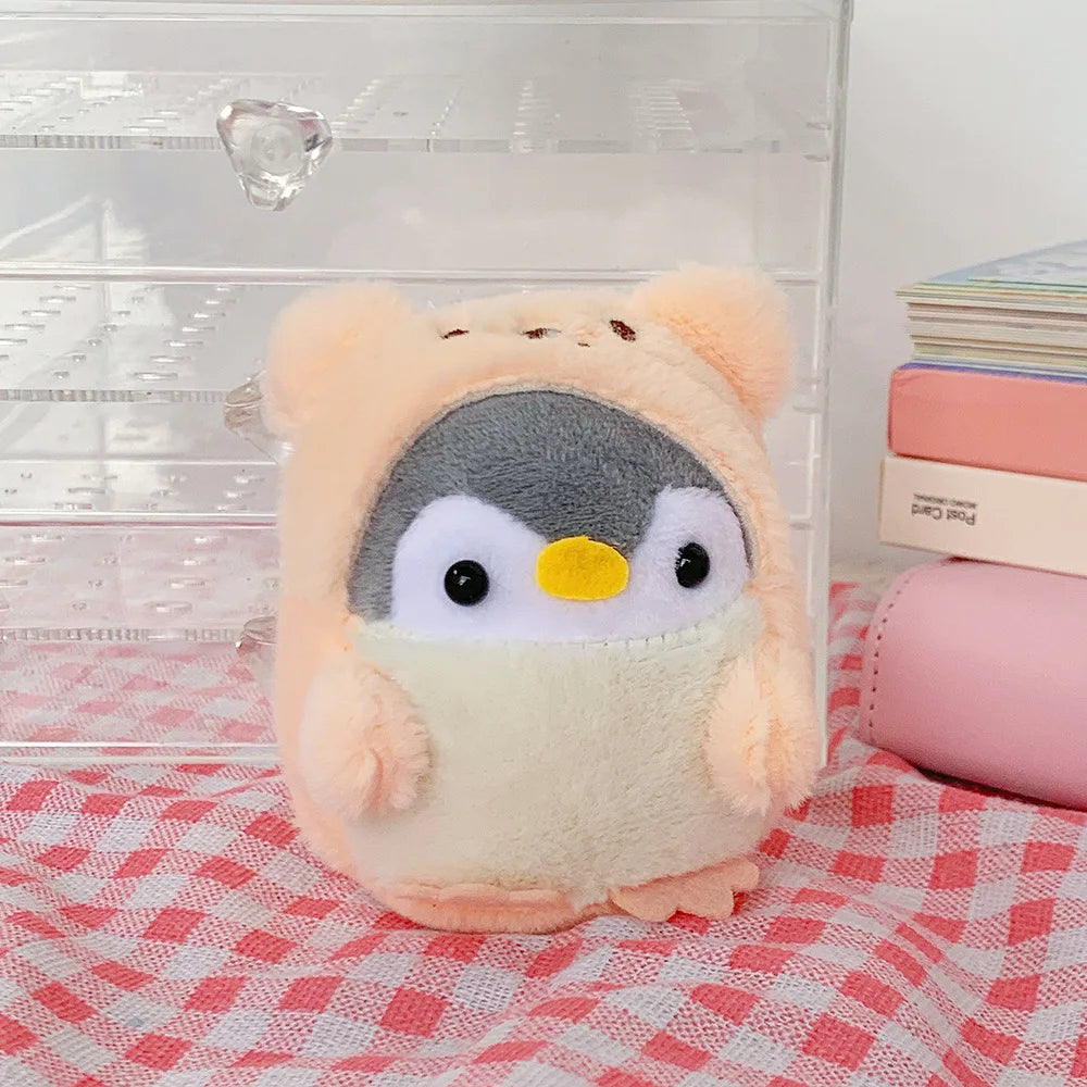 Cute Penguin Doll Key Chain Girl Cartoon Car Creative Plush Key Chain