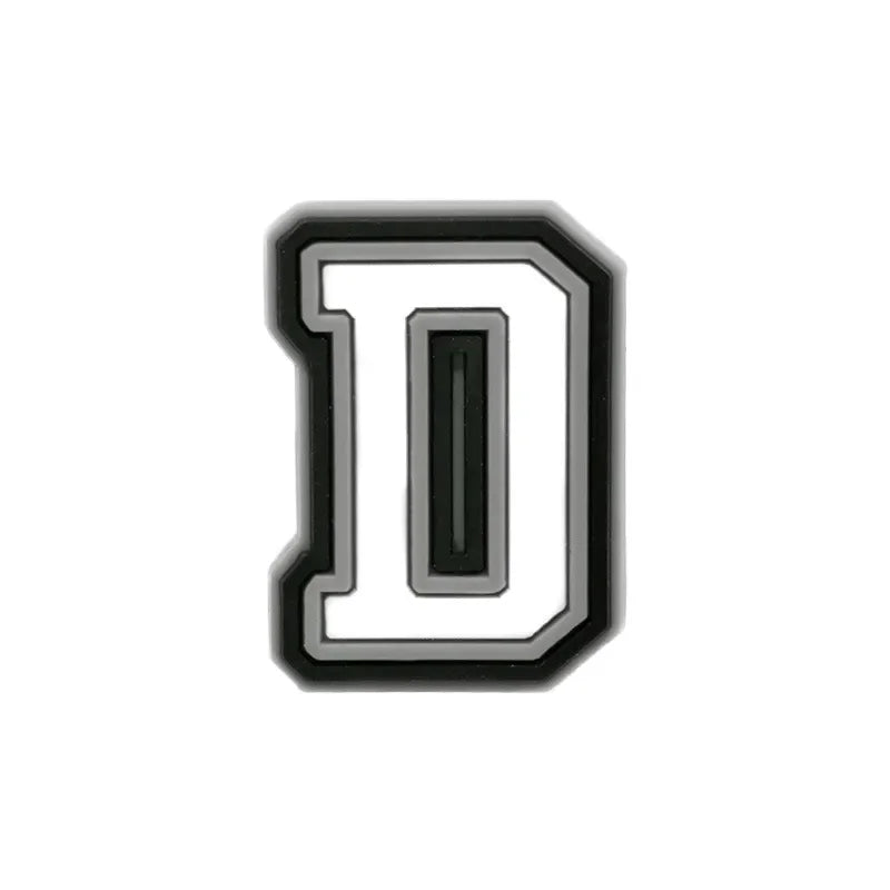 1pcs Unisex Letter for Croc Charm Women Decoration Pins Kids Clogs